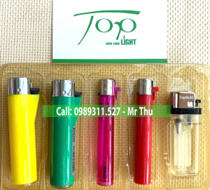 Hột Quẹt Gas Trong